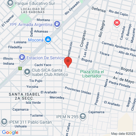 Blessing Peluquería Y Make Up map