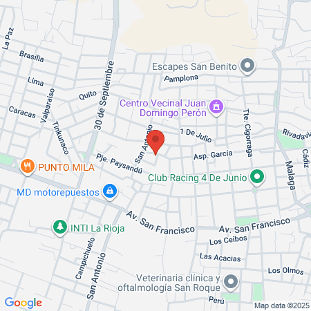 Peluqueria Fabian Moon Internacional map