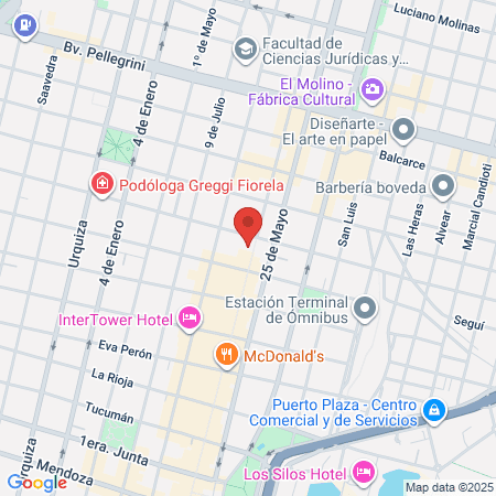 Hernan E Masajista Profesional map