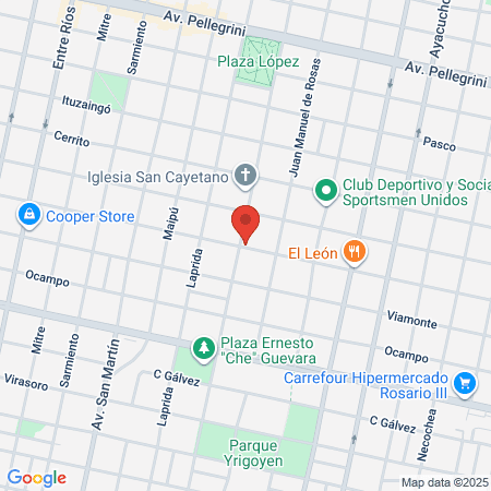 Medicina Estética Rosario map