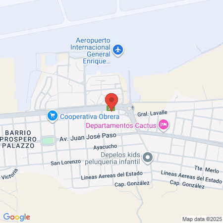 Noe Comodoro / Divaz map