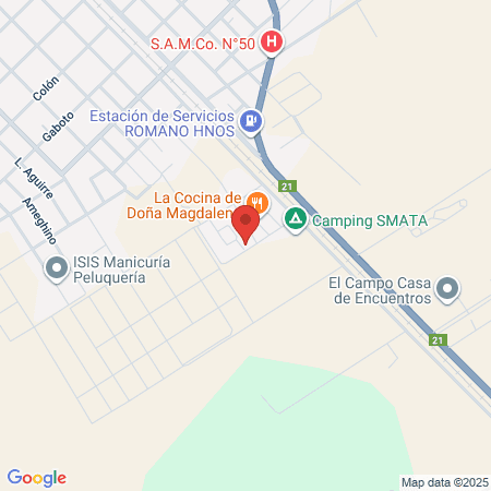 Salon Unisex Piú Bella De Nilda Polero map