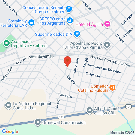 Peluquería Roxi map