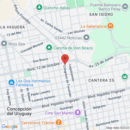 Veterinaria Pluto map