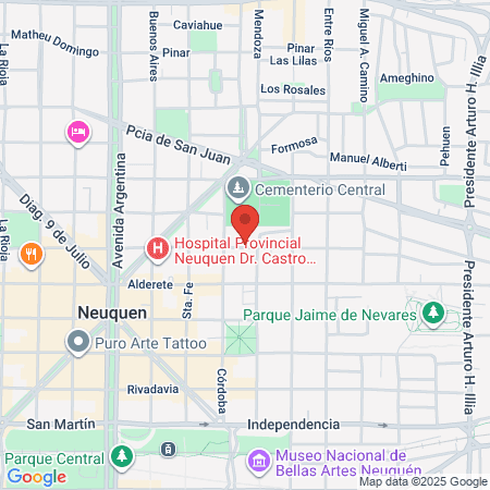 Consultorio Rehab map