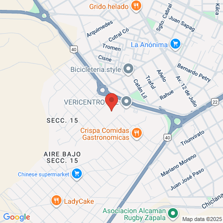 Sanatorio Río Negro map