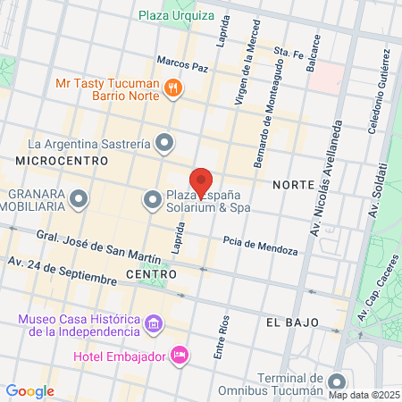 Odontologa Julieta Medina map