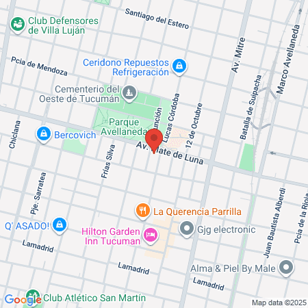 Dra Roxana López map