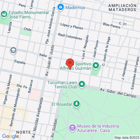 Instituto Cudmani map