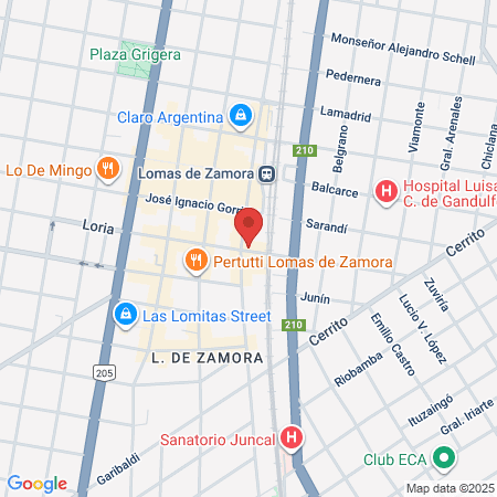 Merrie Masajes Terapéuticos map