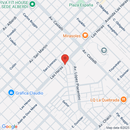 Dr Moreno Juan Carlos map