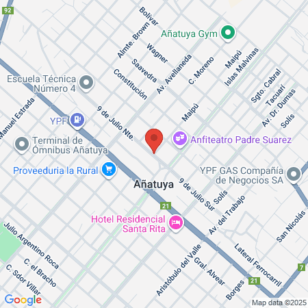 Consultorio Gallardo map