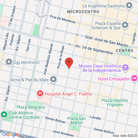 Odontóloga Claudia Saavedra map