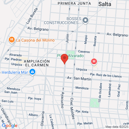 Dr Enrique W Kayssner map