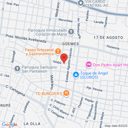 Centro De Belleza Sensaciones By Florencia Ledesma map