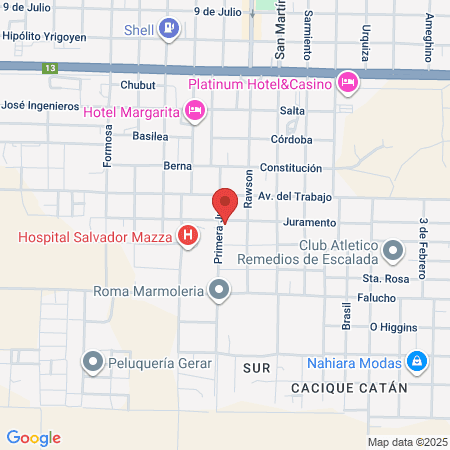 Estética Nueva Belleza map