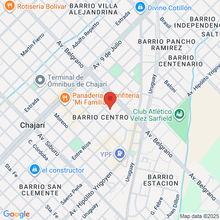 Veterinaria Patitas map