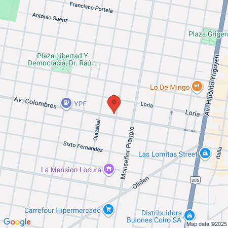 Coronados Barbershop map