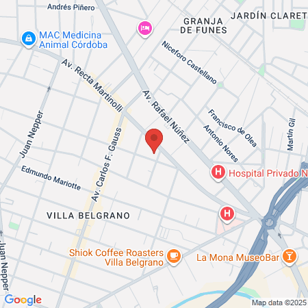 Terapias Física Hospital Privado map