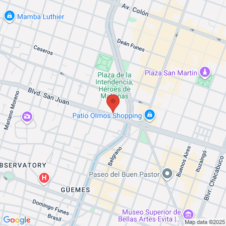 Malba Estilistas Alta Córdoba map