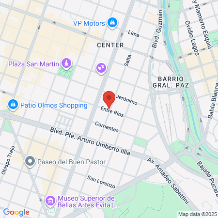 Gisel Bazán Peluquería map