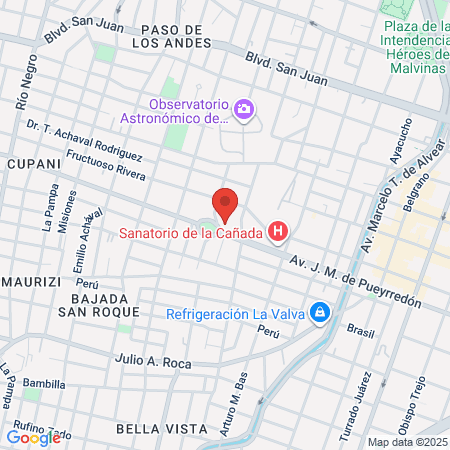 Claudio Salón Unisex map