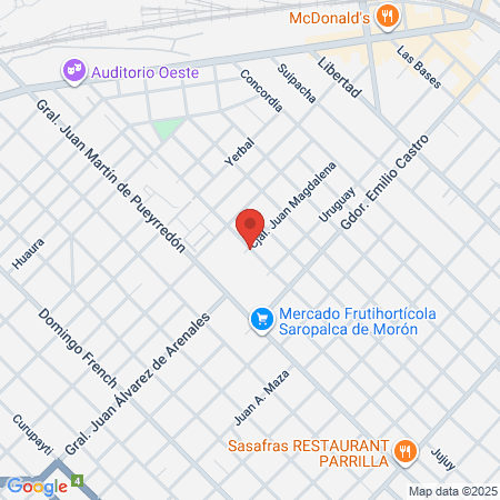 Club Atletico Junior And Social Haedo map