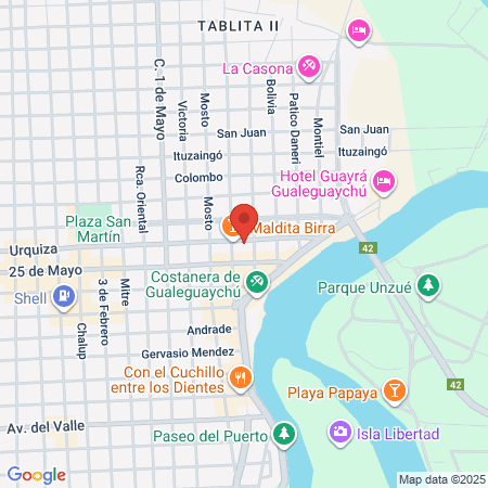 Silvina Spa De Manos map