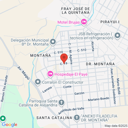 Corrales Center Sede Centro map