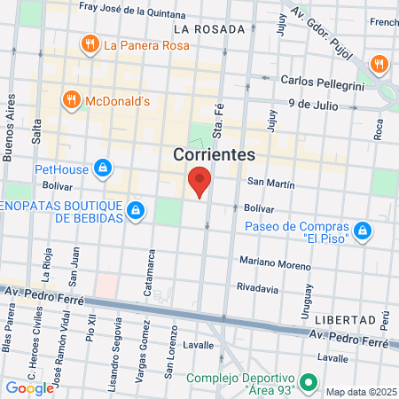 Espacio Nuevo Tiempo map