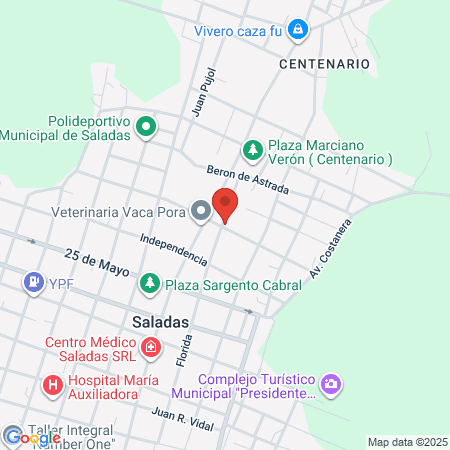 Ultra Gym Saladas map