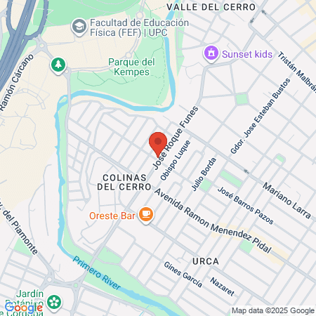 Cerro Yoga Institute map