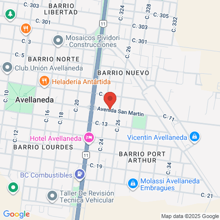 Dra Carolina Gomez map