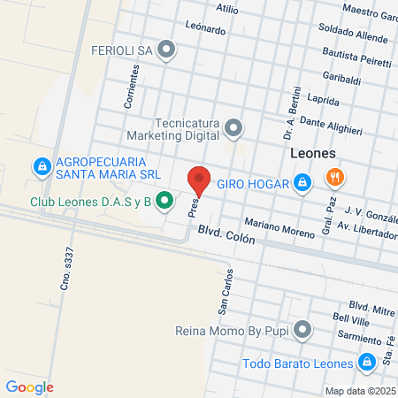 Dr Sonia Rodriguez map