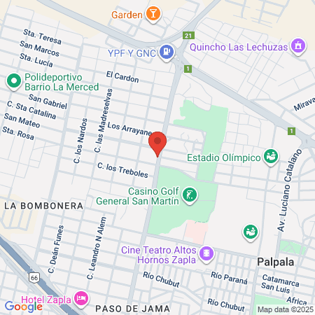 Centro De Masajes Caricias Del Alma map