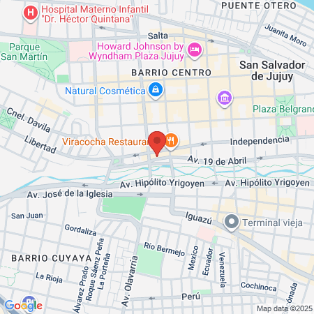 Amarte Estética map