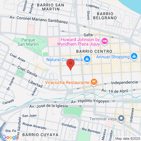 Ohasis Jujuy Hotel Spa map