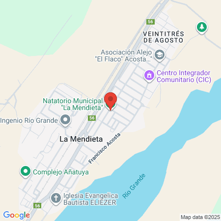 Natatorio Municipal La Mendieta map