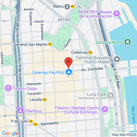 Estética Perfect Pore map