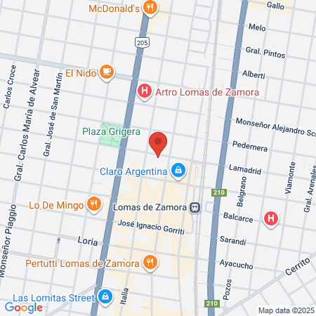 Dr Javier Sanabria map