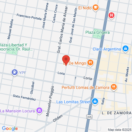 Laboratorio Dra Iriarte map