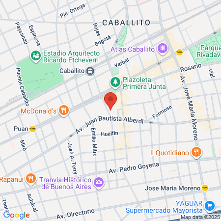 Odontología Ebenezer map