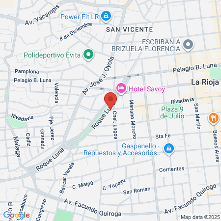 Odontologo Alberto Rene Aria map