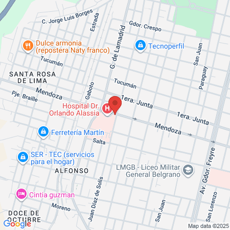 Childrens Hospital map