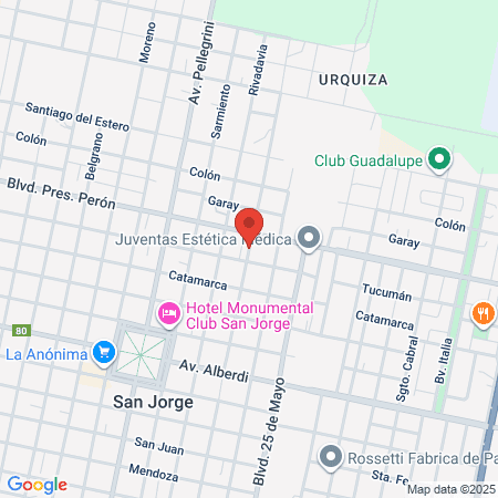 Hospital San Jorge map