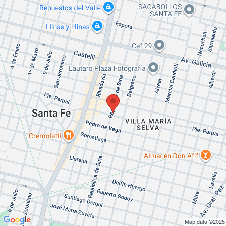 Sanatorio Diagnóstico map