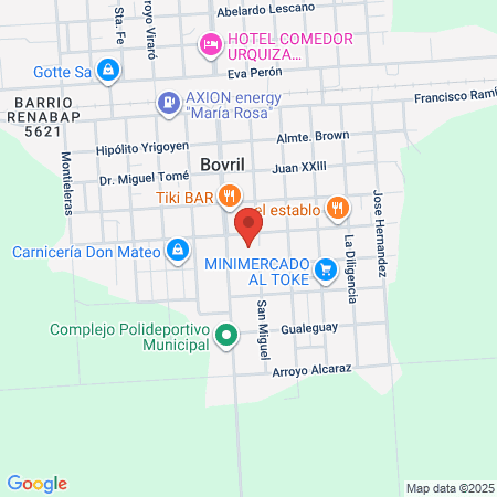 Hospital José De San Martín map