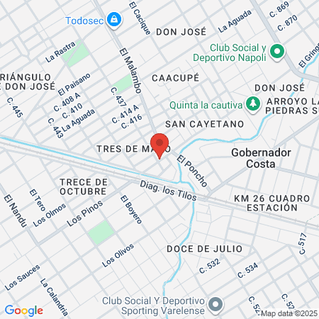 13Diezgimnasio 13Diezindumentaria map