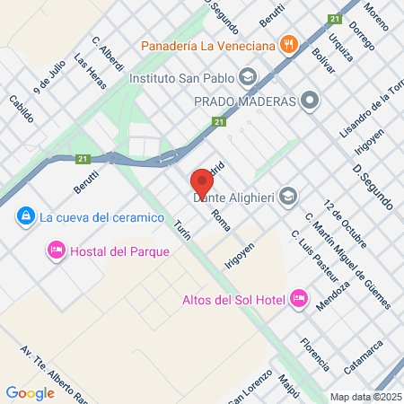 Jiu Jitsu Villa Constitución map