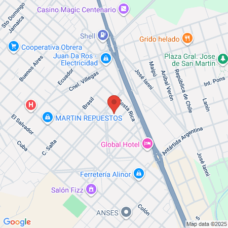 Estética Eluney map